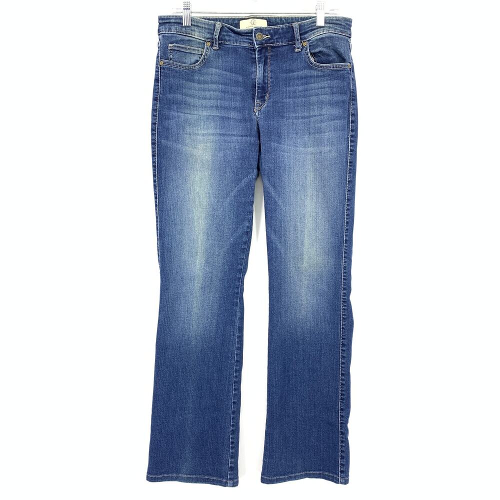 CJ By Cookie Johnson Straight Leg Jeans Womens Size 30 Medium Wash Denim Stretch